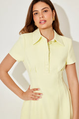 Collared Midi Dress